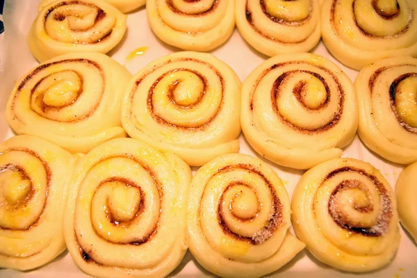 Hemgjort Cookies Baka Kakor Hemmagjorda Bakverk — Stockfoto