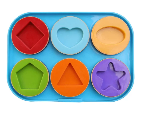 Kids Shape Learning Toy Various Shapes — Stock Photo, Image