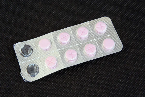 Tabletki Medyczne Tabletki Medyczne Medycyna Tabletkach — Zdjęcie stockowe