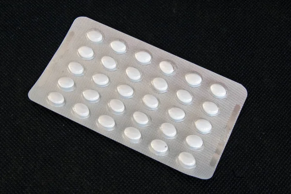 Orvosi Tabletták Gyógyszer Tabletták Gyógyszer Tablettákban — Stock Fotó