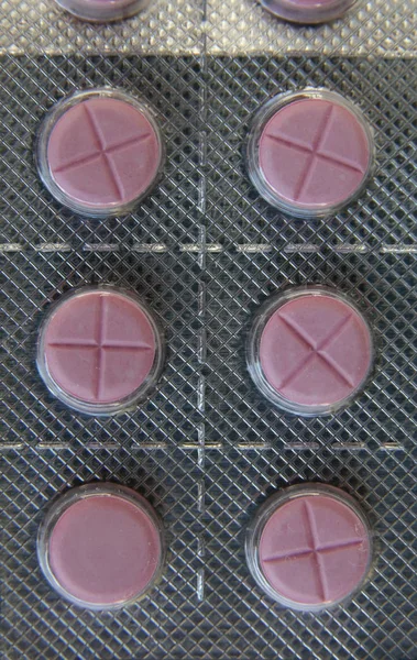 Pillole Mediche Compresse Medicinali Medicina Pillole — Foto Stock