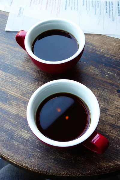 Утренний Кофе Кафе — стоковое фото
