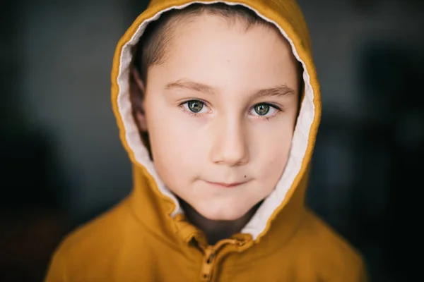 Six Years Old Boy — Stock Photo, Image