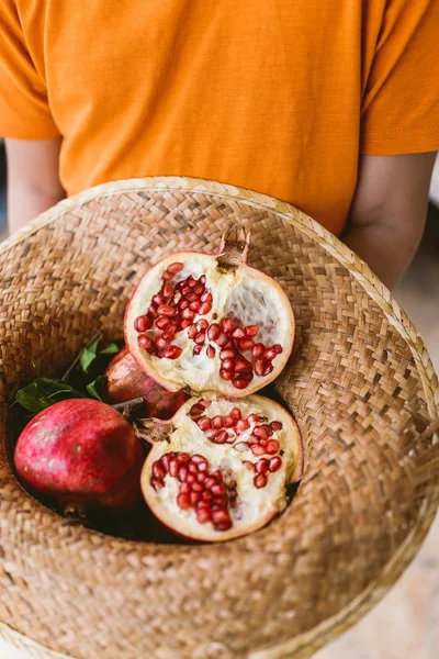 Verse granaatappels — Stockfoto