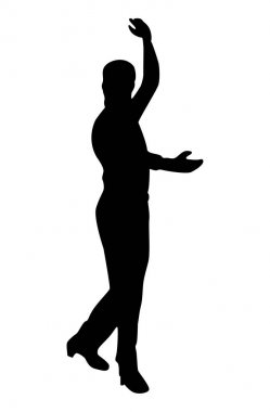 Adam dans sevillanas bölüm 5. Vektörde siluet