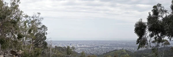 Dies Ist Ein Blick Vom Cleland Nationalpark Richtung Adelaide — Stockfoto