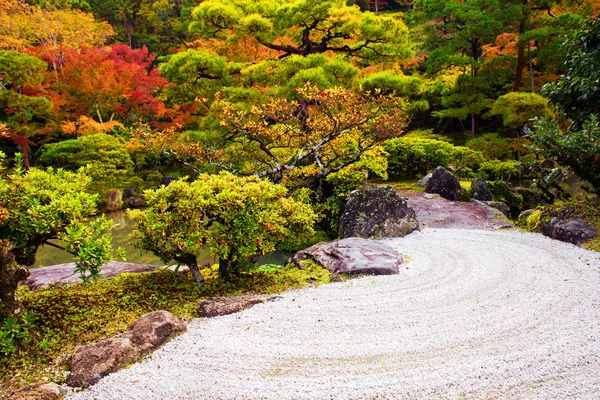 Gingakuji Tempel In Kyoto, Japonya