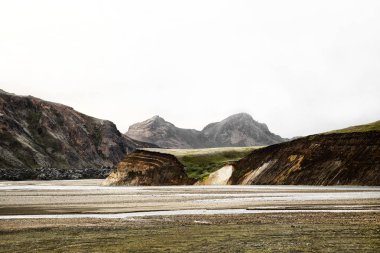 Landschaft Içinde Landmannalaugar Adada