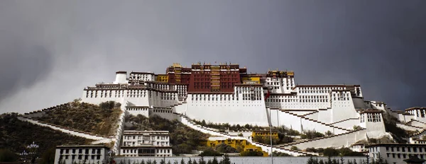 Potala Palads Lhasa Stock-billede