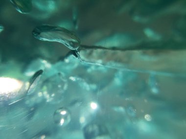 sıvı hava kabarcıkları arka plan