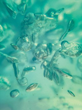 sıvı hava kabarcıkları arka plan