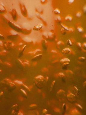 sıvı hava kabarcıkları arka plan