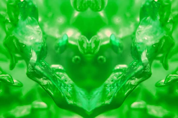 液体气泡的抽象背景 — 图库照片