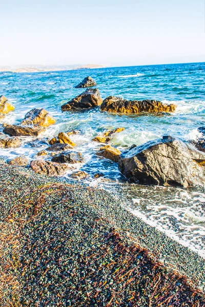 Природне Узбережжя Скелі — стокове фото