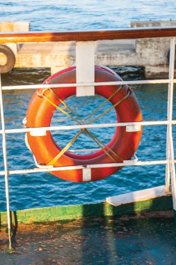  arka plan deseni gemide flotasyon yüzük