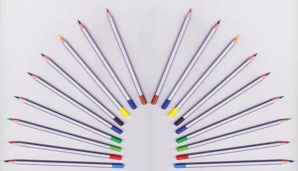 Pencil Background Unit Isolate — Stock Photo, Image