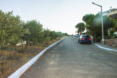 karayolu, yol, otoyol arka plan ünitesi izole