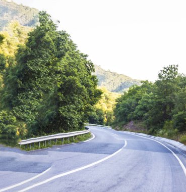karayolu, yol, otoyol arka plan ünitesi izole
