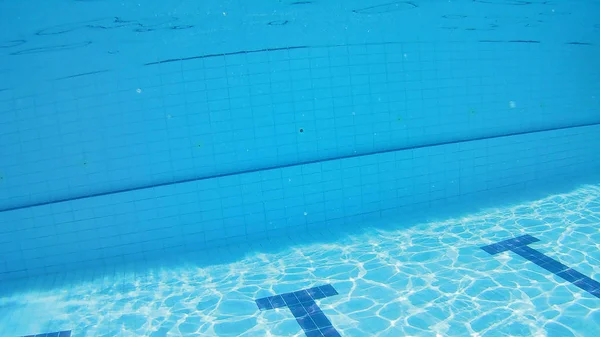 Blick Auf Schwimmbad Unter Wasser — Stockfoto