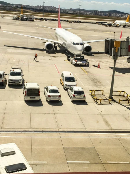 Avión Ala Fondo Unidad Aislar — Foto de Stock