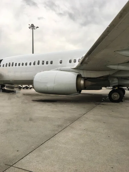 Avión Ala Fondo Unidad Aislar — Foto de Stock