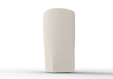 beyaz bir arka plan üzerinde izole 3d Kupası kutusu