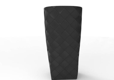 beyaz bir arka plan üzerinde izole 3d Kupası kutusu