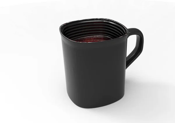 Tasse Tee Isoliert Auf Weißem Hintergrund — Stockfoto