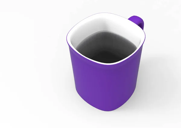 Tasse Tee Isoliert Auf Weißem Hintergrund — Stockfoto