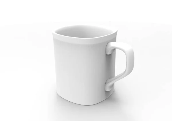 Tasse Tee Isoliert Auf Weißem Hintergrund — Stockfoto