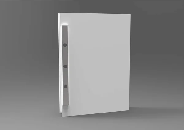 Libro Notebook Isolati Sfondo Bianco — Foto Stock