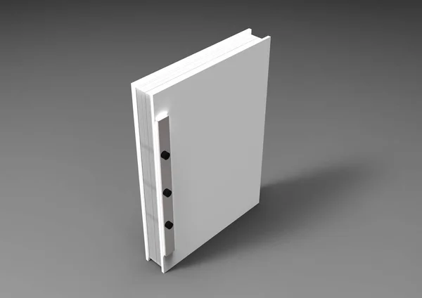 Knihu Notebook Izolovaných Bílém Pozadí — Stock fotografie