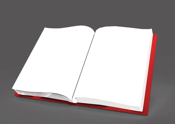 3D Book and notebook isolated on a white background