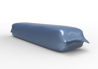 Çanta beyaz arkaplanda izole edildi