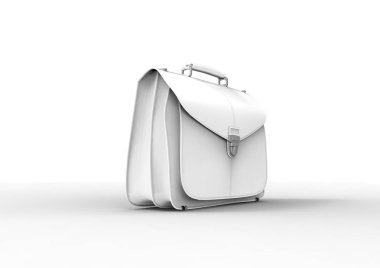 Çanta beyaz arkaplanda izole edildi