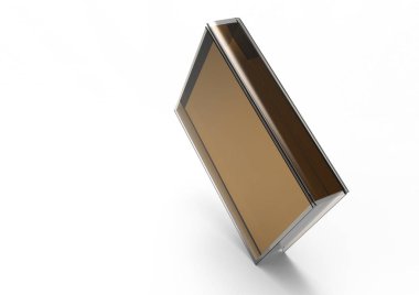 Dikey kitap kapak şablonu