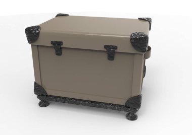 Boş takı veya hediye dava üzerinde beyaz renk