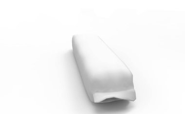 Çanta beyaz arkaplanda izole edildi