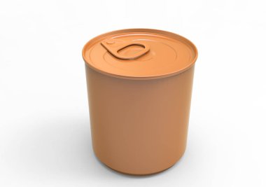 teneke yüzüğü çekme ile: yan, üst ve alt görüntüleme.