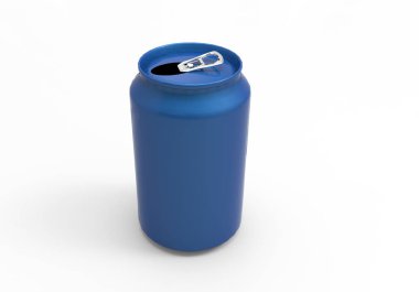 alüminyum kutu beyaz arkaplanda izole edilebilir