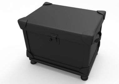 Boş takı veya hediye dava üzerinde beyaz renk