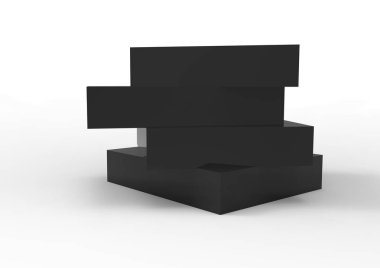 Gerçekçi renk paket kutu yazılım ve elektronik cihazlar için