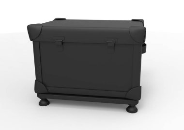 Boş takı veya hediye dava üzerinde beyaz renk