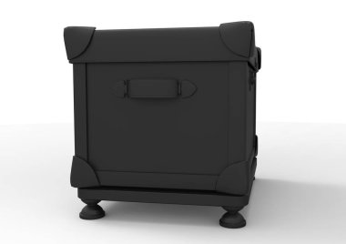 Boş takı veya hediye dava üzerinde beyaz renk