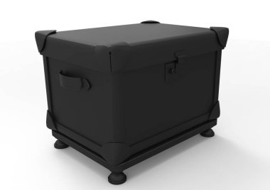 Boş takı veya hediye dava üzerinde beyaz renk