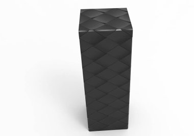 Beyaz arka plan üzerinde izole paket kutu