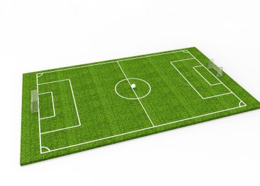 arka plan olarak yeşil futbol sahası
