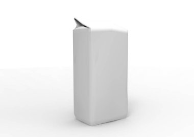 paket çerez. ürün yolu ile beyaz bir arka plan üzerinde yalıtım için ambalaj