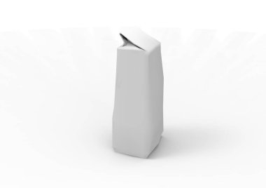 paket çerez. ürün yolu ile beyaz bir arka plan üzerinde yalıtım için ambalaj