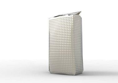 paket çerez. ürün yolu ile beyaz bir arka plan üzerinde yalıtım için ambalaj